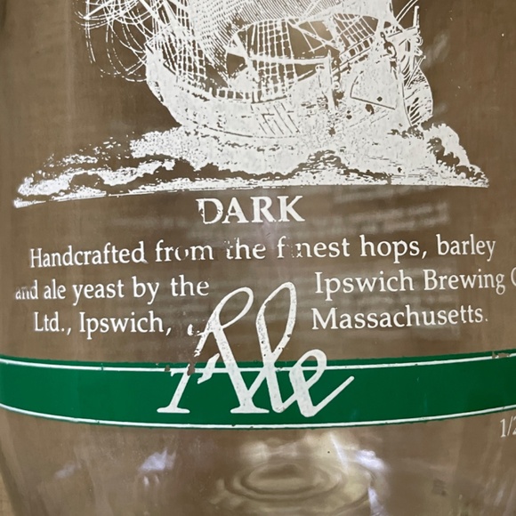 Ipswich Dark Air Brewing Bottle with Sailing Ship from the late 90's - Picture 13 of 14